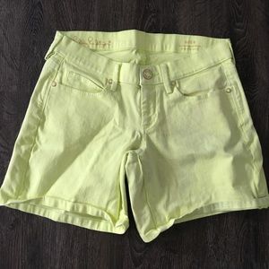 Lily Pulitzer neon yellow shorts